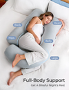 Momcozy U-Shaped Pregnancy Pillow