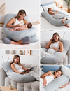 Momcozy U-Shaped Pregnancy Pillow