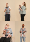 Babybjorn Mini Carrier 3D Jersey Dark Grey
