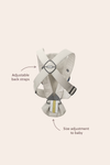 Babybjorn Mini Carrier 3D Mesh Grey beige