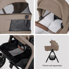 Silver cross Breez Carry Cot/Accessories Champagne