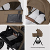 Silvercross Breez Carry Cot/Accessories Maple