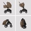 Silvercross Breez Carry Cot/Accessories Maple