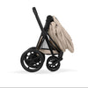 Cybex ePriam Comfort Matt Black incl. Foldable Carry Cot Cozy Beige/beige