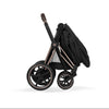 Cybex ePriam Comfort Rosegold incl. Foldable Carry Cot Sepia Black/black