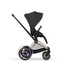 Cybex ePriam Comfort Rosegold incl. Foldable Carry Cot Sepia Black/black