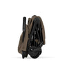 Cybex Coya Comfort Matt Black Coconut Brown/dark brown