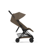 Cybex Coya Comfort Matt Black Coconut Brown/dark brown