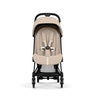 Cybex Coya Comfort Matt Black incl. Foldable Carry Cot Cozy Beige/beige