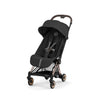 Cybex Coya Comfort Rosegold incl. Foldable Carry Cot Sepia Black/ black