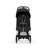 Cybex Coya Comfort Rosegold incl. Foldable Carry Cot Sepia Black/ black