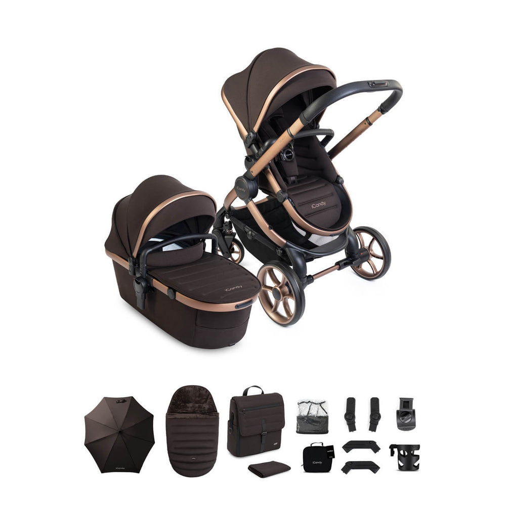 iCandy Peach 8 Editions with Cocoon 360 Car Seat and Base