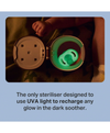 Tommee Tippee NightGlow Pod UV Soother Charger & Steriliser