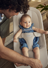 Babybjorn Begin Bouncer Brushed Woven Sand Grey