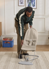 Babybjorn Begin Bouncer Brushed Woven Sand Grey