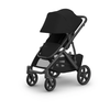 Uppababy Vista V3 Stroller - James - Black - Carbon Frame/Black Leather