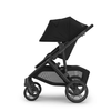 Uppababy Vista V3 Stroller - James - Black - Carbon Frame/Black Leather