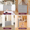 Momcozy Baby Gate - Pale grey