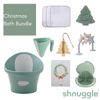 Shnuggle Christmas Baby bath Bundle - Cookies and Cream