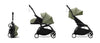 Stokke YOYO³ Pushchair Frame, Newborn Pack and 6+ Colour Pack Black/Olive