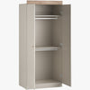 Little Acorn Burlington wardrobe Cashmere/Truffle