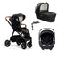Joie Finiti Flex 2in1 Signature Pram with joie i-level  pro recline car seat & Encore Base