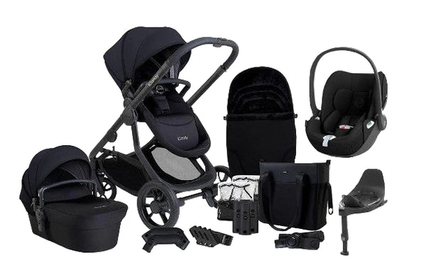cybex orange icandy orange 4 Travel System with cybex cloud T car seat and base