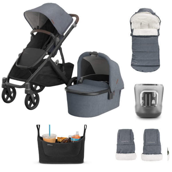 uppababy vista bassinet winter Uppababy Vista V3 10 Piece Winter Bundle Julian