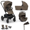 Nuna Mixx Next Pram with Nuna Arra Flex Car Seat & Curv Base