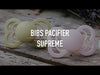 BIBS Pacifier Colour 2 Pack Latex Size 1 Sage GLOW/Cloud GLOW