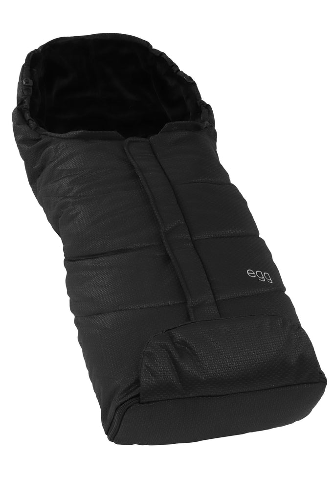 Egg footmuff outlet shadow black