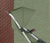 Uppababy Minu V2 Stroller-Emelia (sage green/silver/chestnut leather)