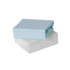 BabyElegance- 2pk Jersey Cot Bed fitted sheet blue